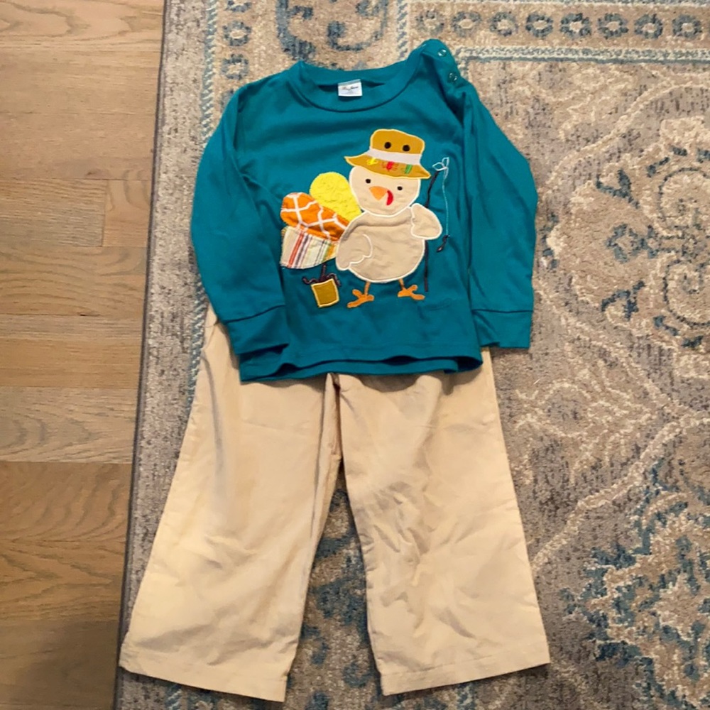 Boys Thanksgiving outfit